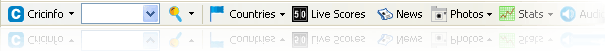 Cricinfo Toolbar