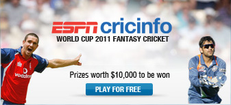 World Cup 2011 Fantasy Cricket