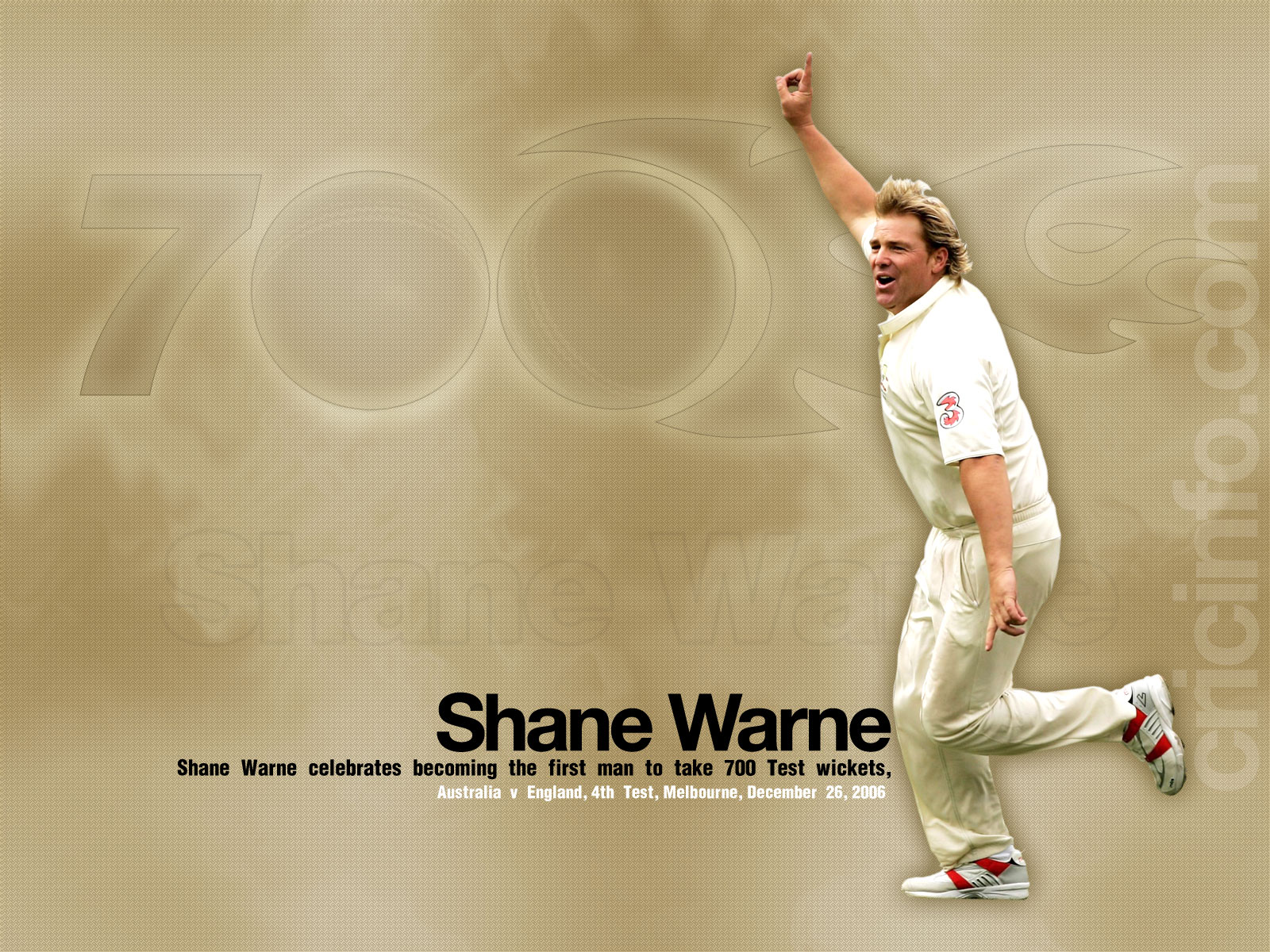 Shane warne threesome ashes